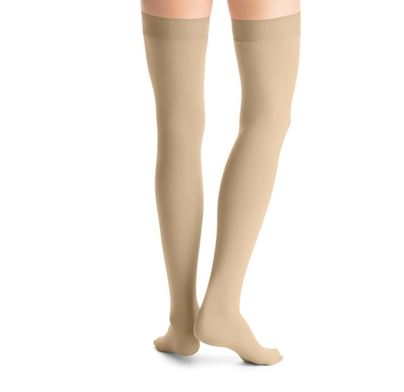BSN - BSN 7522300 - PR/1 JOBST OPAQUE WOMEN, THIGH HIGH W/SIL DOT BAND, 20-30MMHG, LG, NATURAL, CLOSED TOE