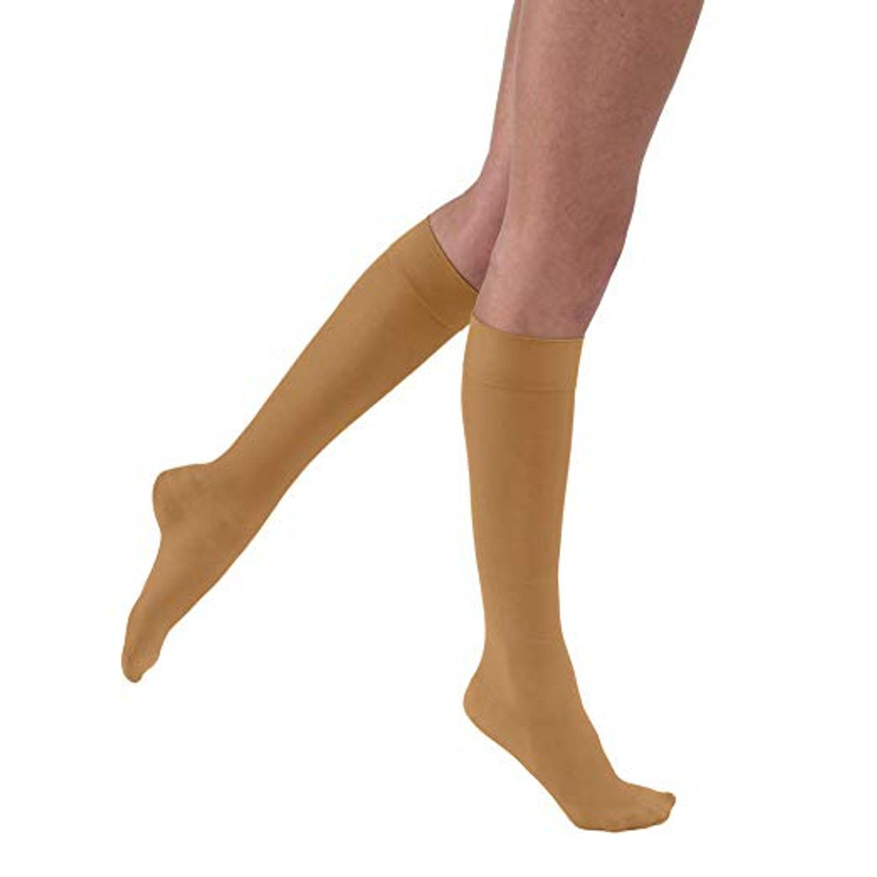 BSN-7543803 PR/1 JOBST ULTRASHEER WOMEN, KNEE HIGH PETITE, 20-30MMHG, XL, SUNTAN, CLOSED TOE