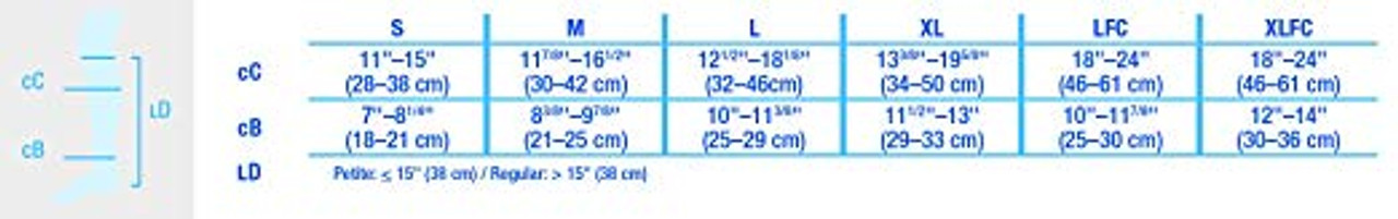BSN-7545202 PR/1 JOBST ULTRASHEER WOMEN, KNEE HIGH PETITE, 30-40MMHG, XL, NATURAL, CLOSED TOE