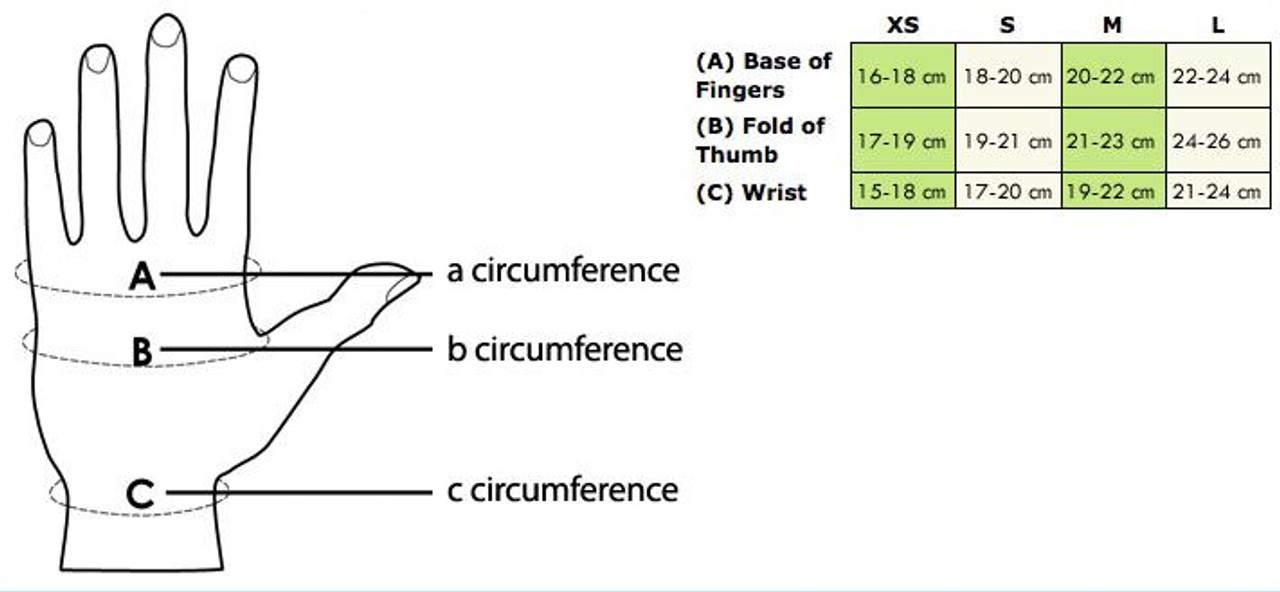 BSN-7665302 BX/1 JOBST FARROWWRAP LITE READY-TO-WEAR HAND GAUNTLET AMBIDEXTROUS WITH FOAM, 20-30 MMHG, MEDIUM, TAN