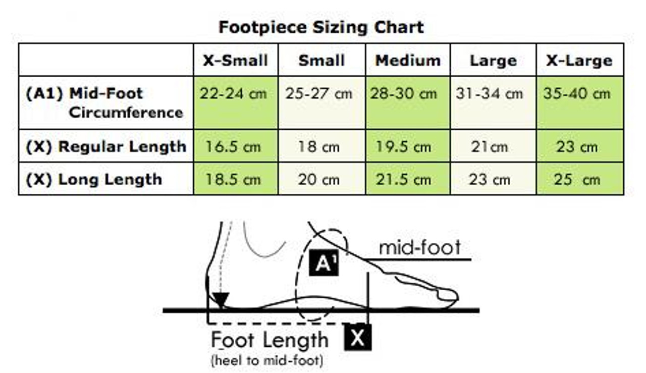 BSN-7665900 BX/1 JOBST FARROWWRAP BASIC READY-TO-WEAR FOOTPIECE 30-40 MMHG, EXTRA SMALL LONG, TAN