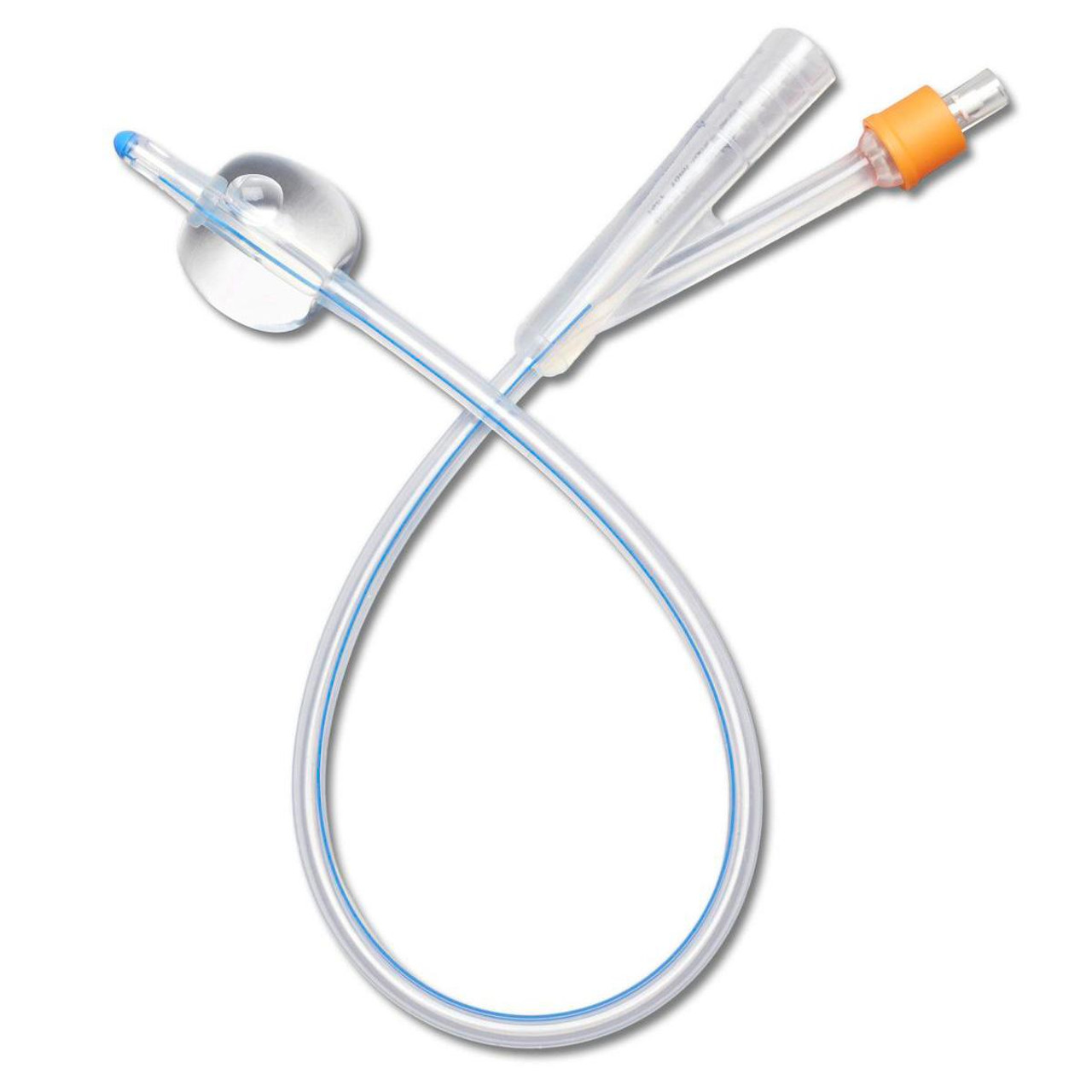 Medline DYND11506 BX/10 100% SILICONE FOLEY CATHETER, SIZE 24FR 10CC