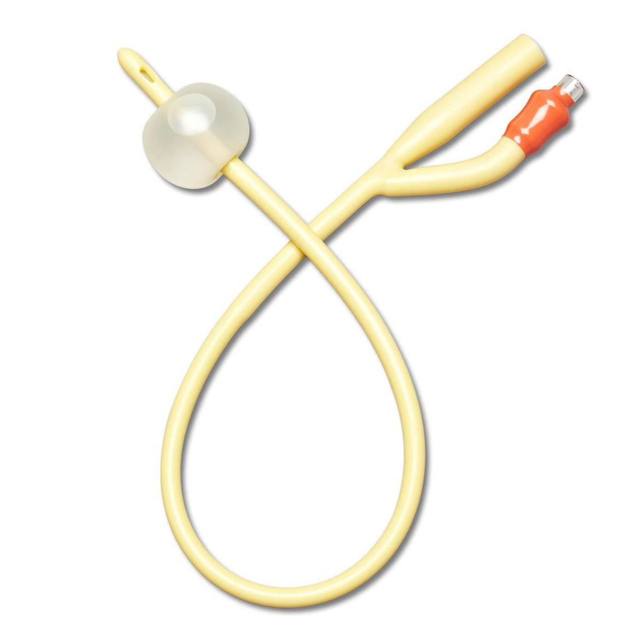 Medline DYND11780 BX/12 20FR, 30CC SILICONE-ELASTOMER COATED LATEX 2-WAY FOLEY CATHETER