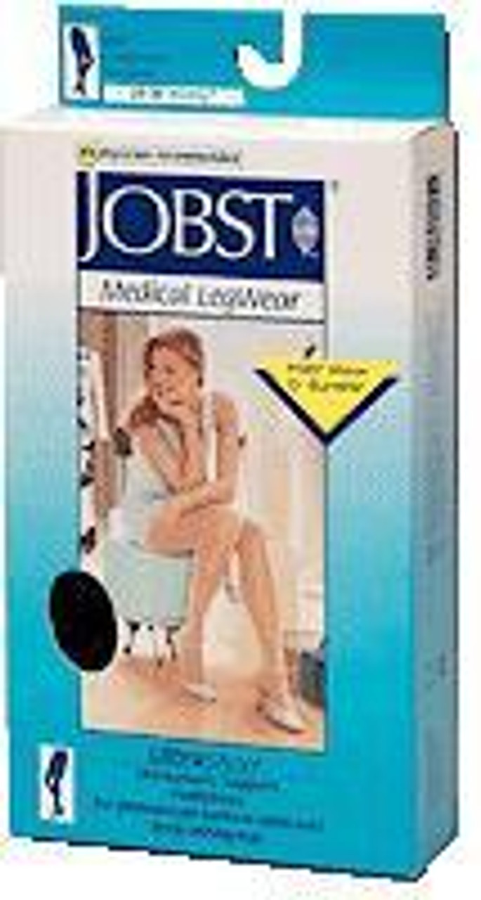 Jobst 121517 PAIR/1 JOBST ULTRASHEER WAIST HIGH PANTYHOSE 20-30 MMHG, SIZE LARGE (BLACK) (Jobst 121517)