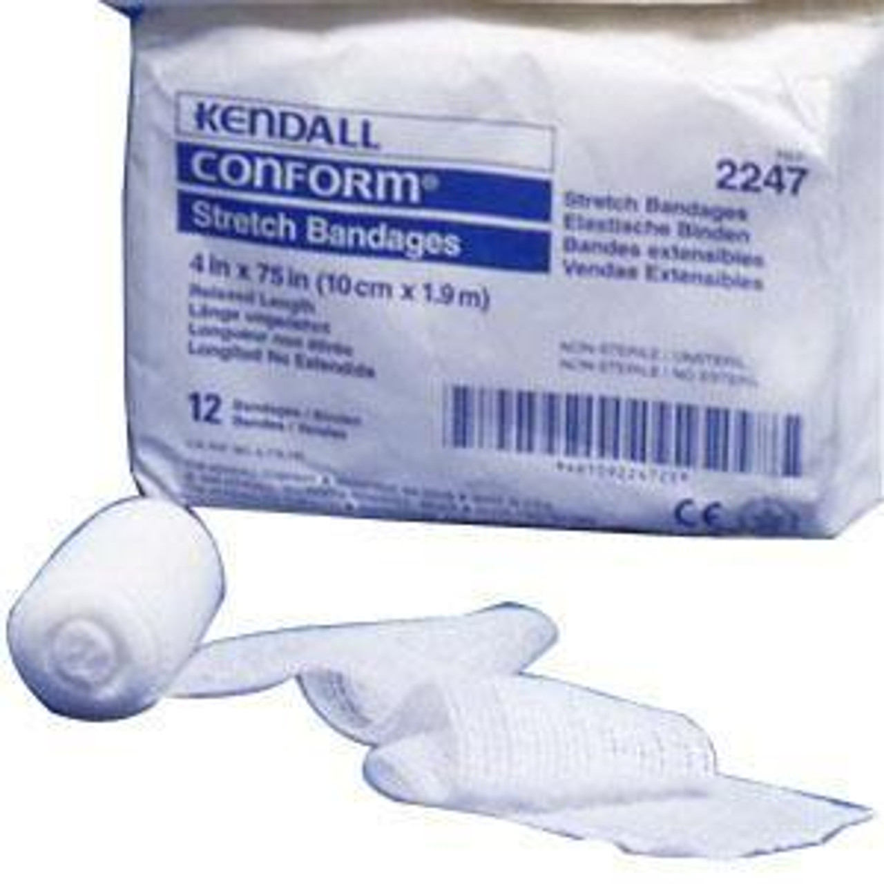 Kendall 2236 (CS8) BX/12 BANDAGE CONFORM STR 4" (Kendall 2236)