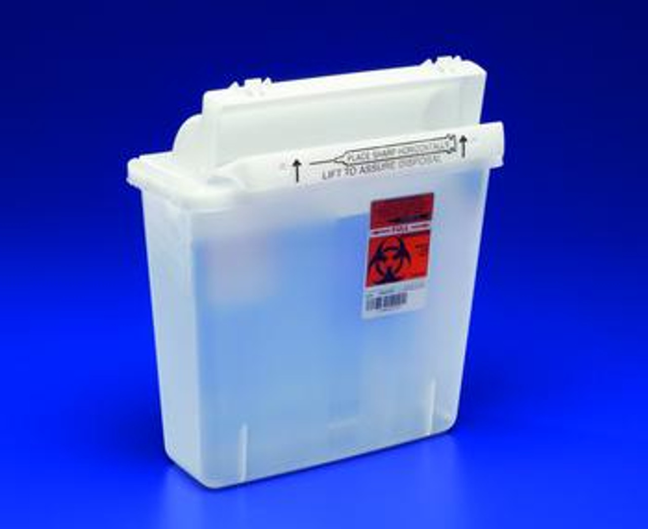 Buy Online Kendall 8506y Sharps Container Transparent Yellow 5