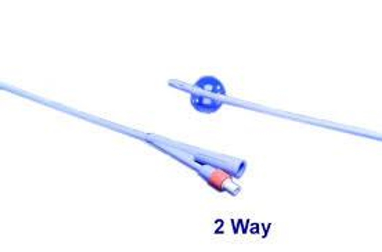 Kendall 8887630203 BX/10 DOVER 100% SILICONE 2-WAY FOLEY CATHETER, 20FR 30CC (Kendall 8887630203)