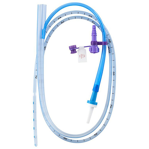8888266122E Salem Sump Dual Lumen Stomach Tube, Anti-Reflux Valve, 14 Fr/Ch (Case of 50)