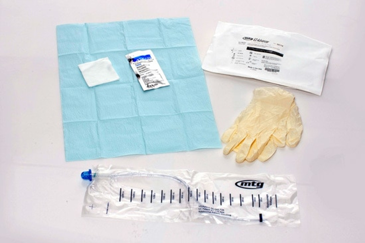 MTG 40412 CATH-LEAN FEMALE EZ-ADVANCER CLOSED SYSTEM, 12FR, 6", PRELUBRICATED, 700ML COLLECTION BAG, W/ PRIVACY BAG (MTG 40412)