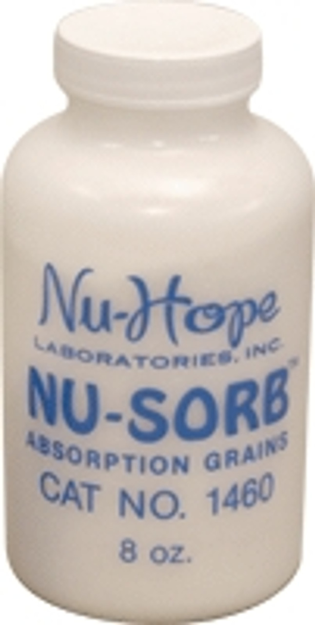 Nu-Hope 1460 NU-SORB INSTANT ABSORPTION GRAINS 8OZ BOTTLE (NON-RETURNABLE) (Nu-Hope 1460)