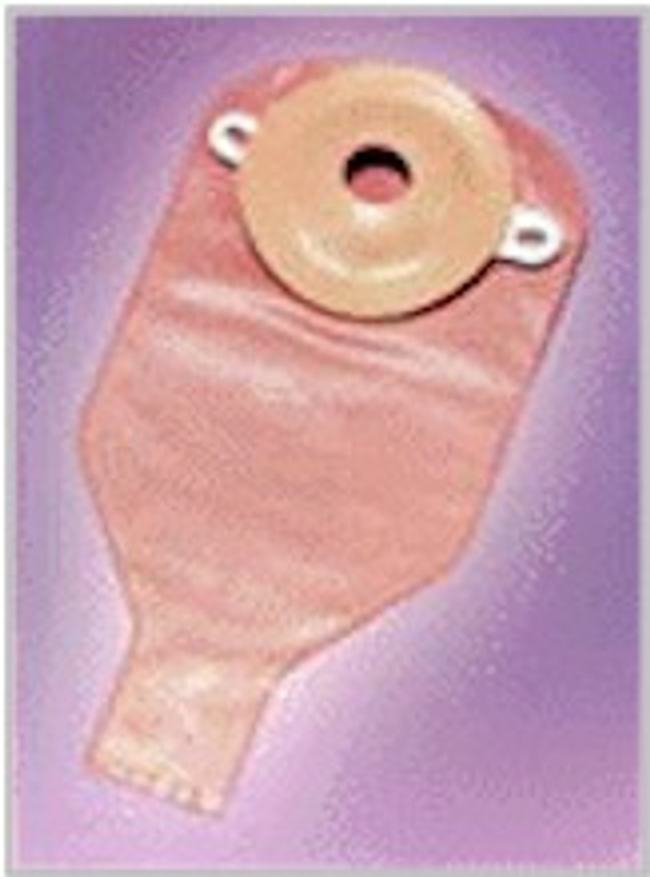 Nu-Hope 40-7208-DC BX/10 NU-COMFORT DEEP CONVEX Drainable Pouch, PRE-CUT 1" ROUND OPENING (NON-RETURNABLE) (Nu-Hope 40-7208-DC)