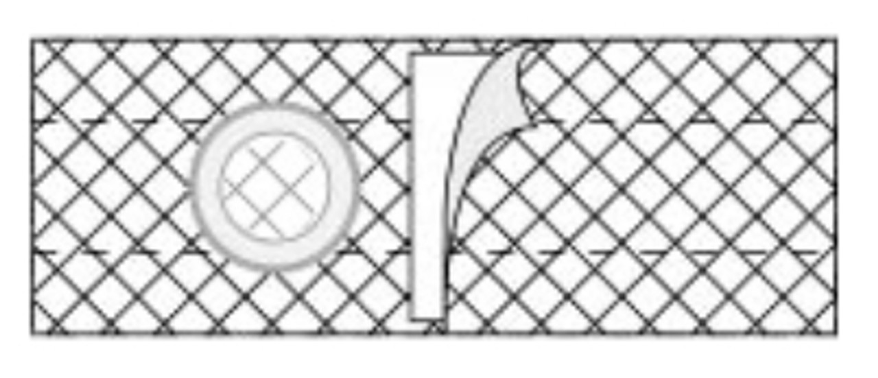 Nu-Hope 6423-C NU-FORM COOL COMFORT 5", X-Large, 3 1/4" CENTER OPENING