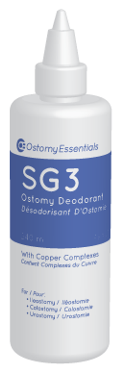 Ostomy Essentials SG3 LIQUID OSTOMY DEODORANT, SIZE 240ML