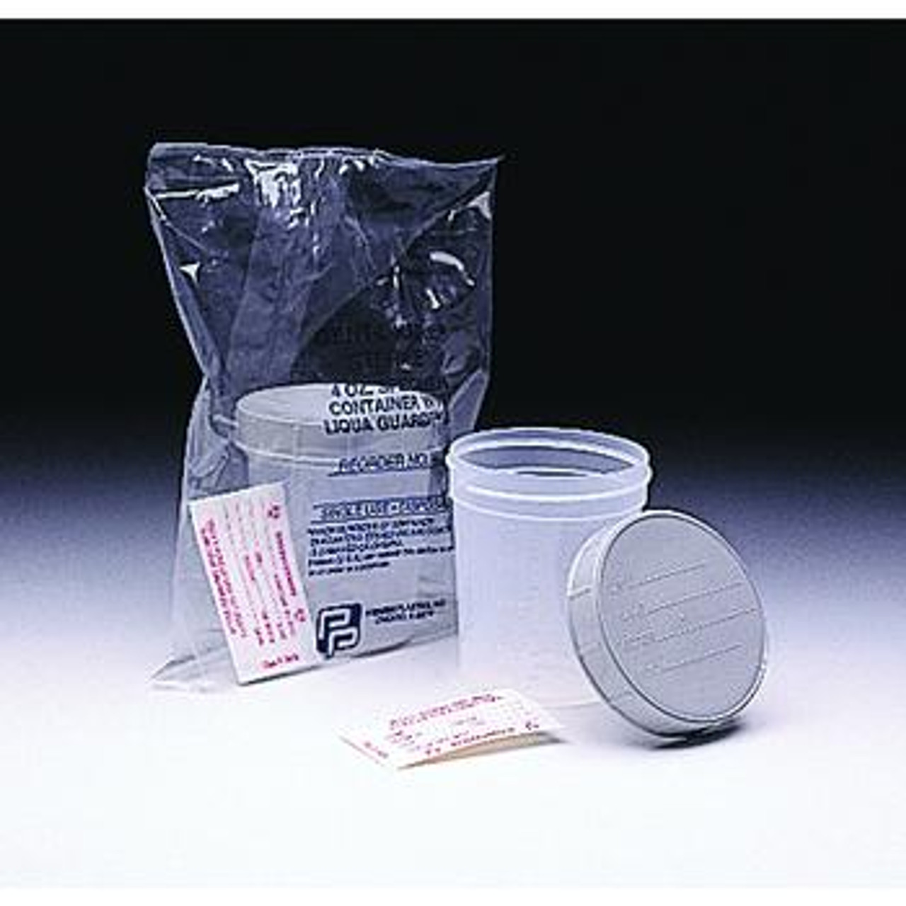 Premium Plastics PPI 4928 URINE SPECIMEN CONTAINER WITH SCREW CAP, STERILE, 4OZ Case of 100