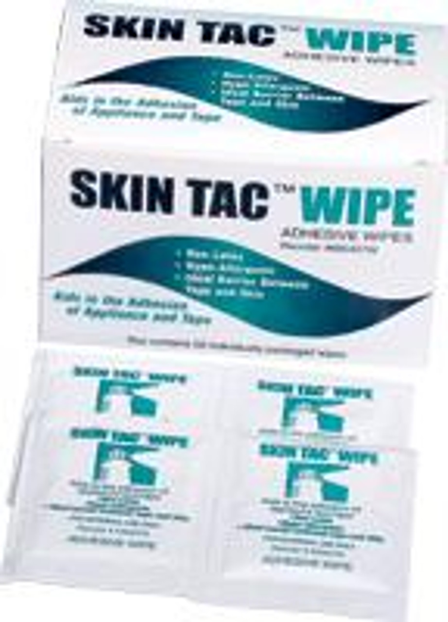 TORBOT MS407W SKIN TAC ADHESIVE Barrier WIPES BX/50
