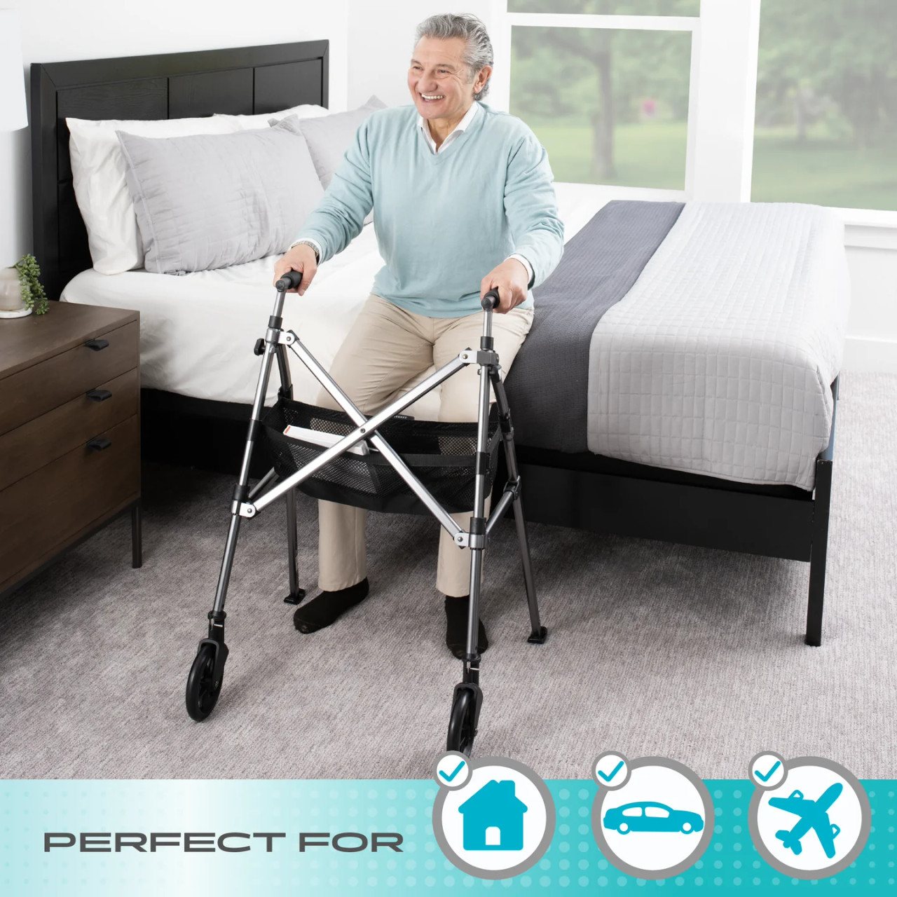 Stander Wonder Walker Plus - 4300 BW Black Walnut
