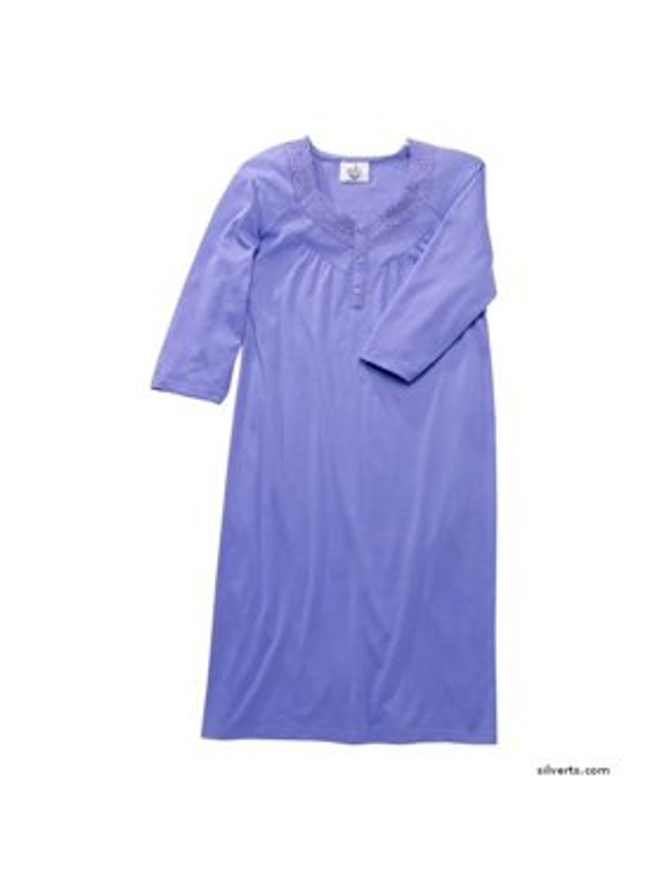 Silvert's 236202504 Attractive Fashionable Women's Adaptive Top , Size X-Large, BLUE LEOPARD (Silvert's 236202504)