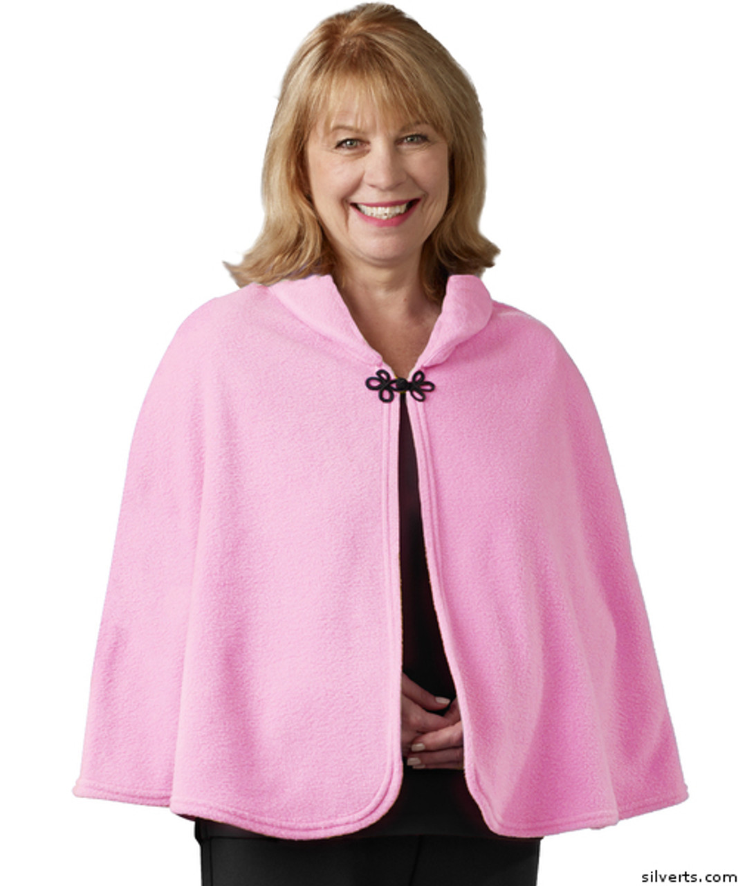 Silvert's 302901201 Womens Bed Jacket Cape , Size ONE, ORCHID