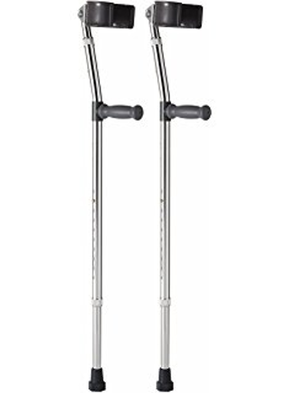 Lumex Crutches Forearm Deluxe adjustable Medium 5' - 6'2" (6342A)