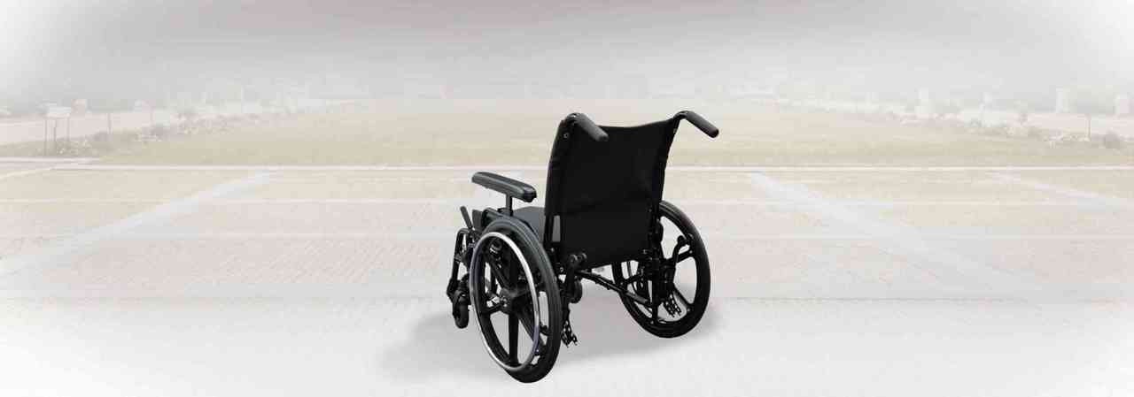 GALAXY LITE FOLDING FRAME Wheelchair W/ SWINGAWAY LEGREST
