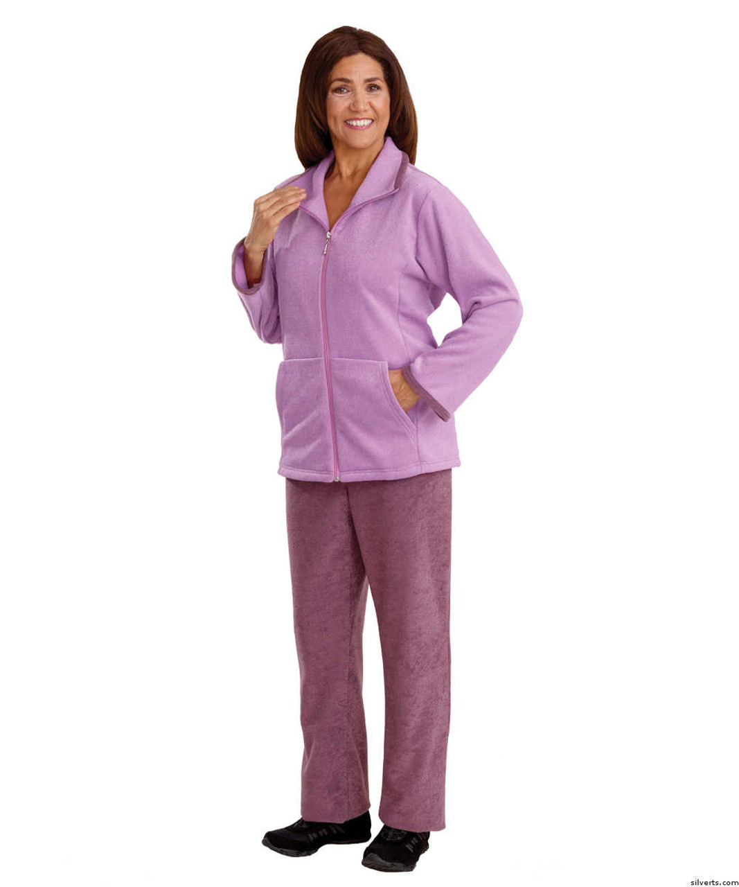 mauve tracksuit