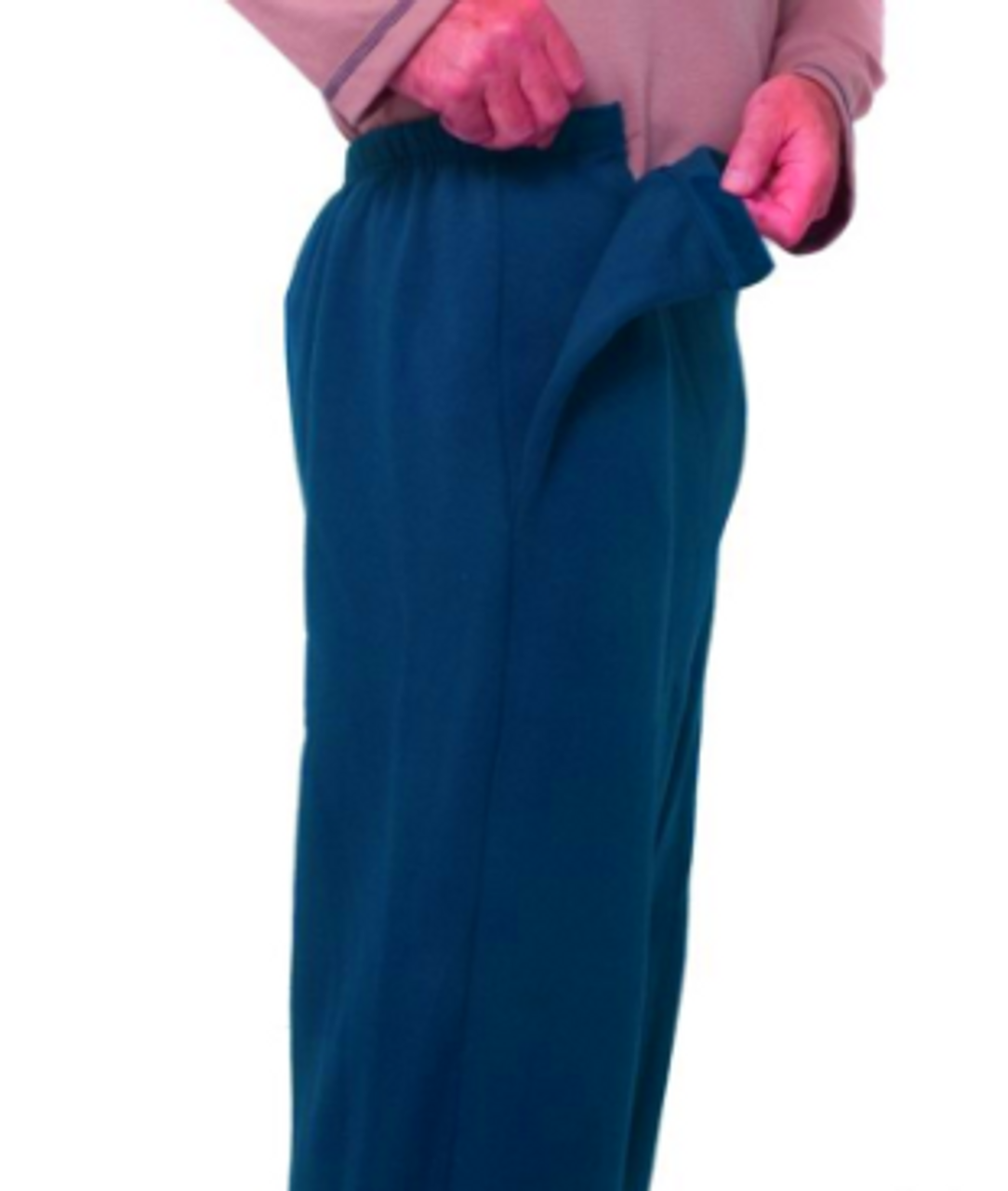 Silvert's 506300605 Arthritis Men's Fleece Easy Access Pants , Size X-Large, BLUE (Silvert's 506300605)