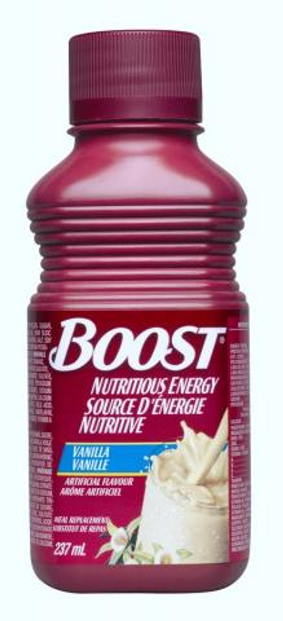 Nestle Nutrition 9523313 Boost Vanilla 237ml (8oz) bottles 24/Case