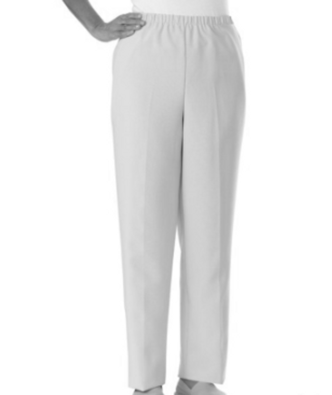 Silvert's 232211301 Women's Adaptive Open Back Wheelchair Pants , Size 2X-Large, LIGHT GREY (Silvert's 232211301)
