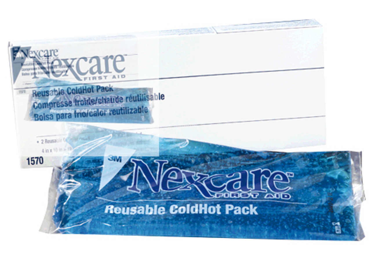 3M Nexcare Reusable ColdHot Gel-Filled Pack ColdHot pack; 4 x 10