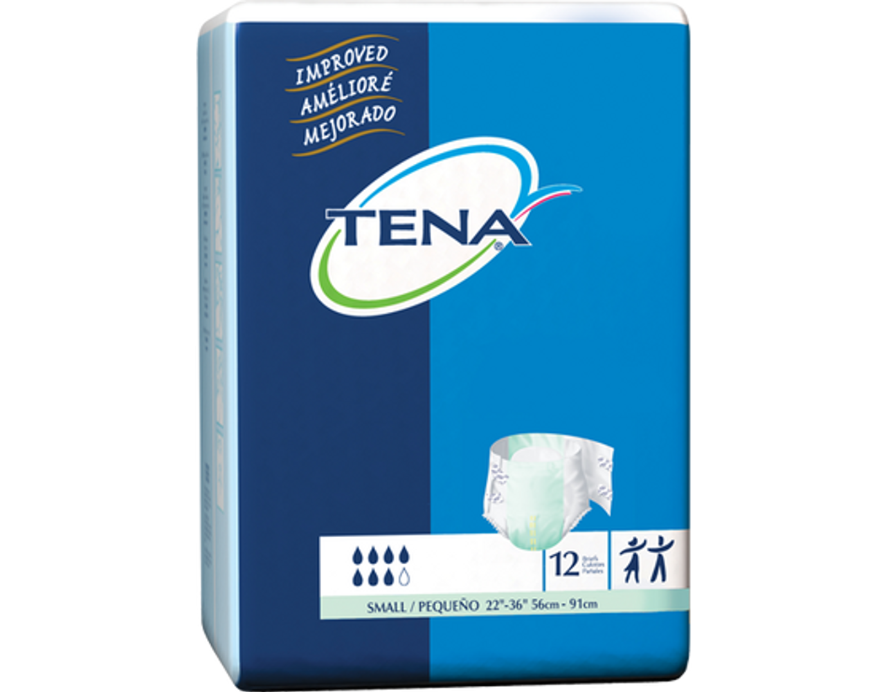 Tena 66100 Ultra Small Moderate/Heavy Brief (Case of 96)