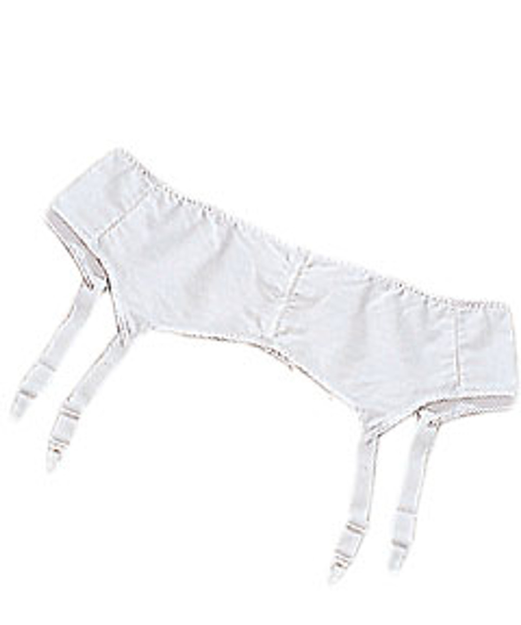 Silvert's 185000104 Womens Garter Belt, Size 34, WHITE