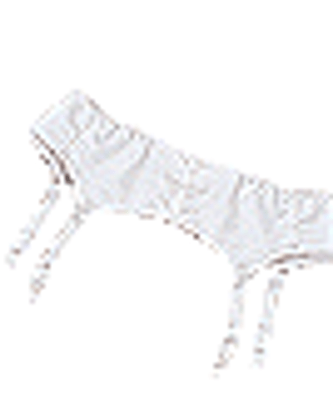 Silvert's 185000110 Women's Garter Belt, Size 46, WHITE