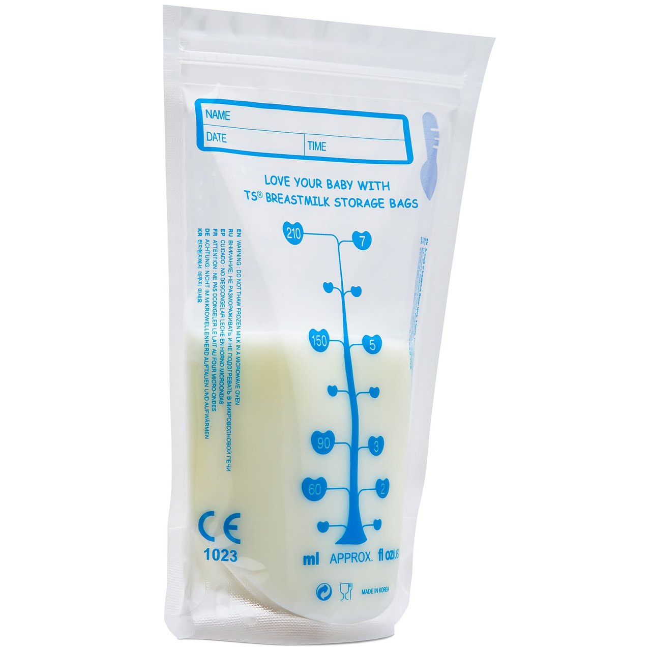 UNIMOM MB002 30 Count Thermal Sensor Breast Milk Storage Bags