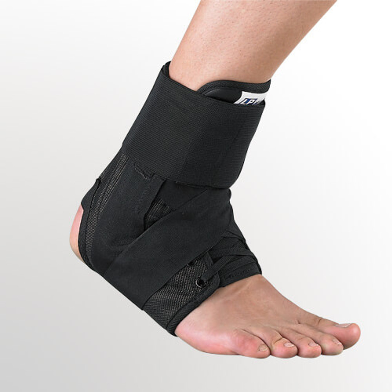 LPS 567-SM(BL) Ankle Brace with Stays & Figure 8 Straps, Small (LPS 567-SM(BL))