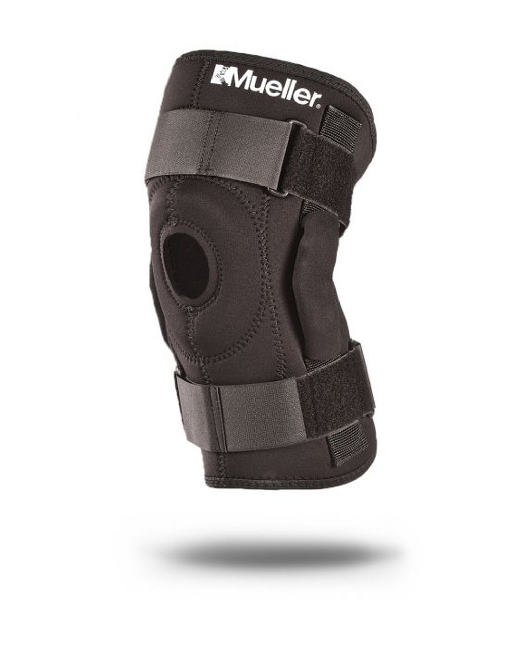 Mueller 3333-XL Hinged Wraparound Knee Brace, Black, X-Large