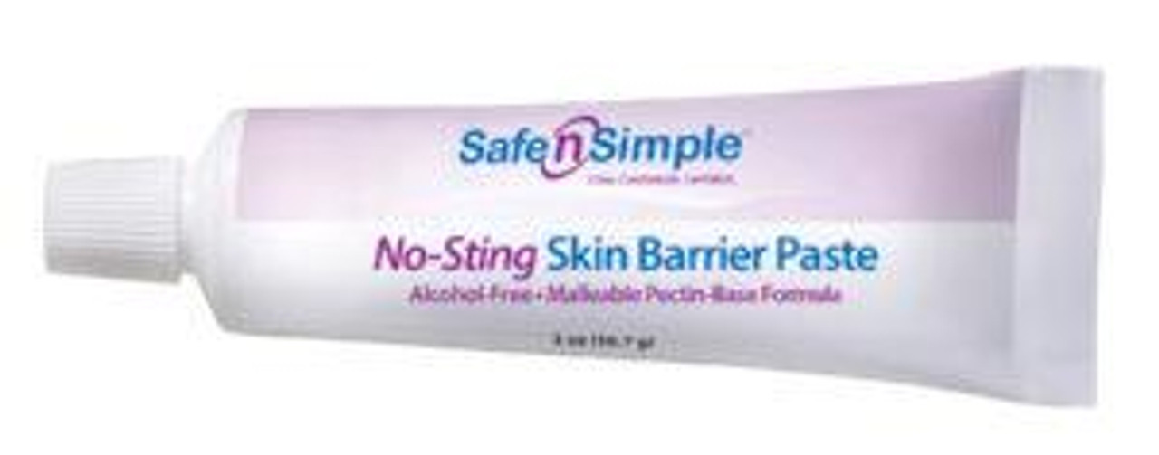 Safe N Simple SNS92802 No-Sting Skin Barrier Paste, 2 oz tube