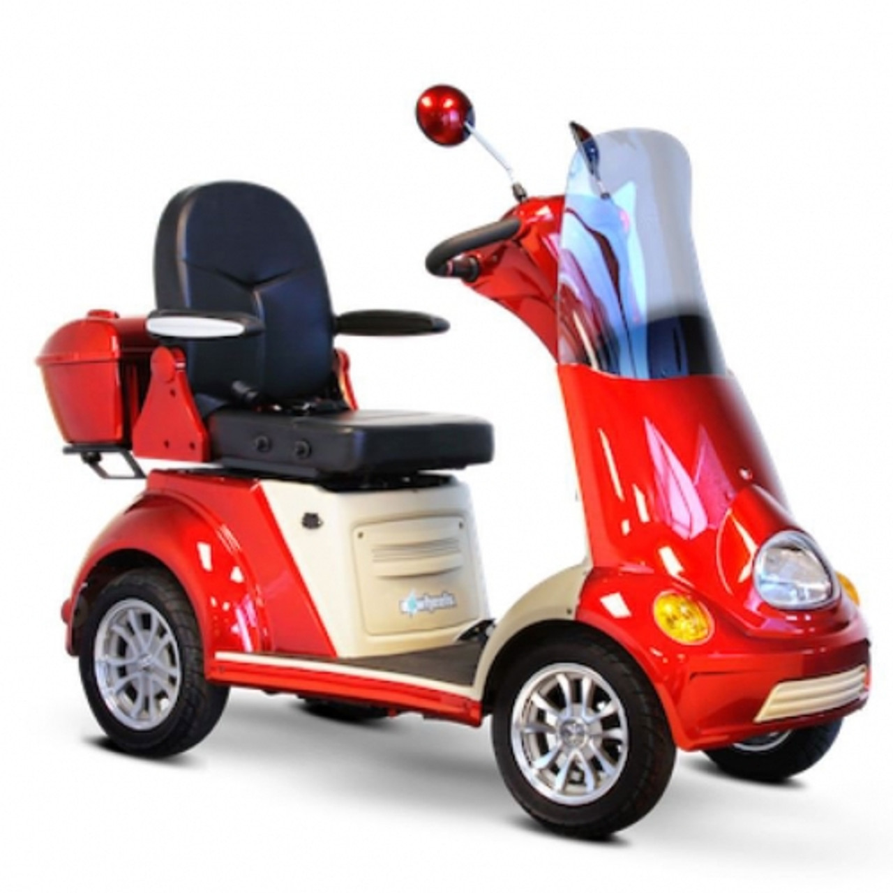 eWheels EW-52 Red Mobility Scooter