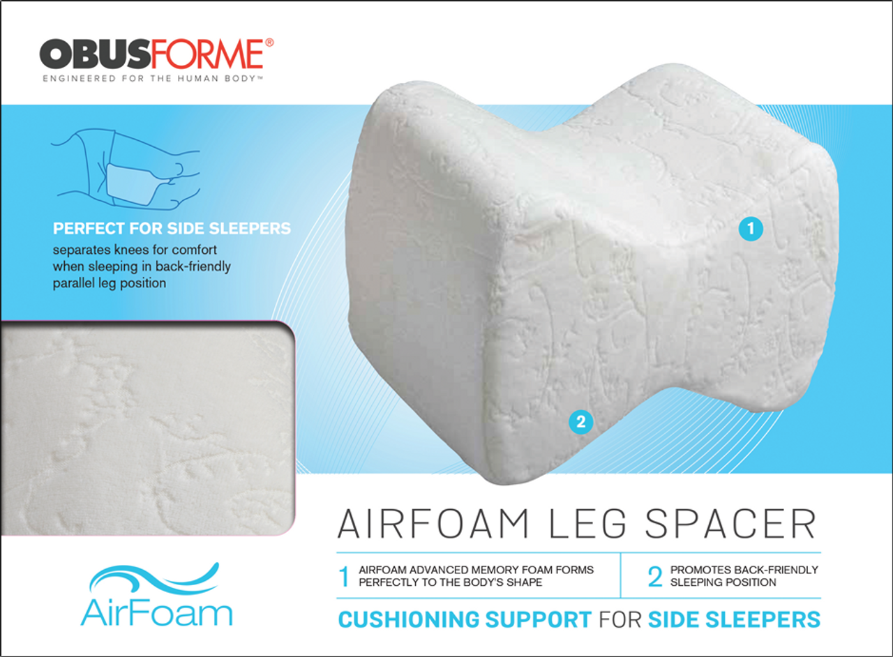 ObusForme® PL-LEG-SP Leg Spacer - Side Sleepers, Memory Foam, Firm