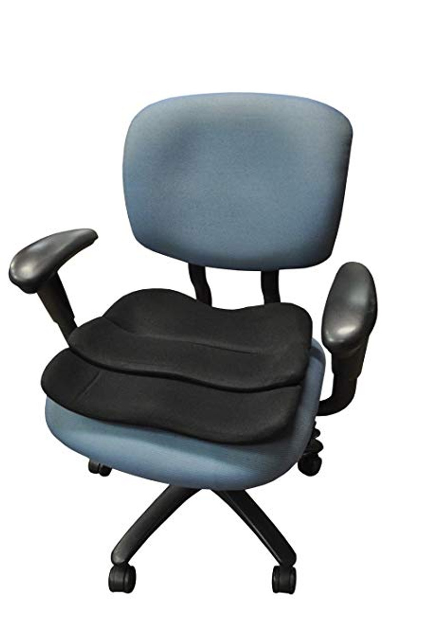 ObusForme® ST-NVY-CA Contoured Seat Cushion encourages pelvic alignment (ObusForme ST-NVY-CA)