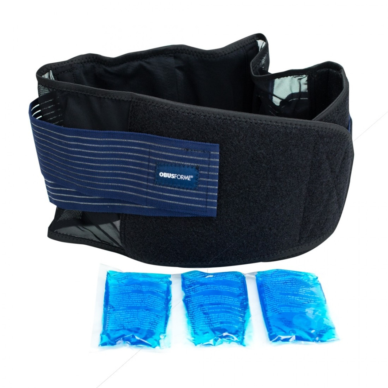 ObusForme® BB-HCBB-SM Hot/Cold Gel Pack Back Belt