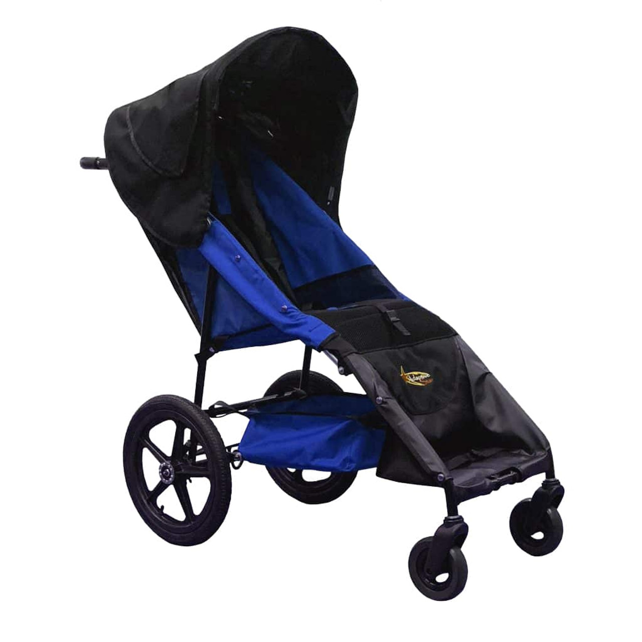 Adaptive Star ALA2N Axiom LASSEN 2 Indoor/Outdoor Mobility Push Chair Navy