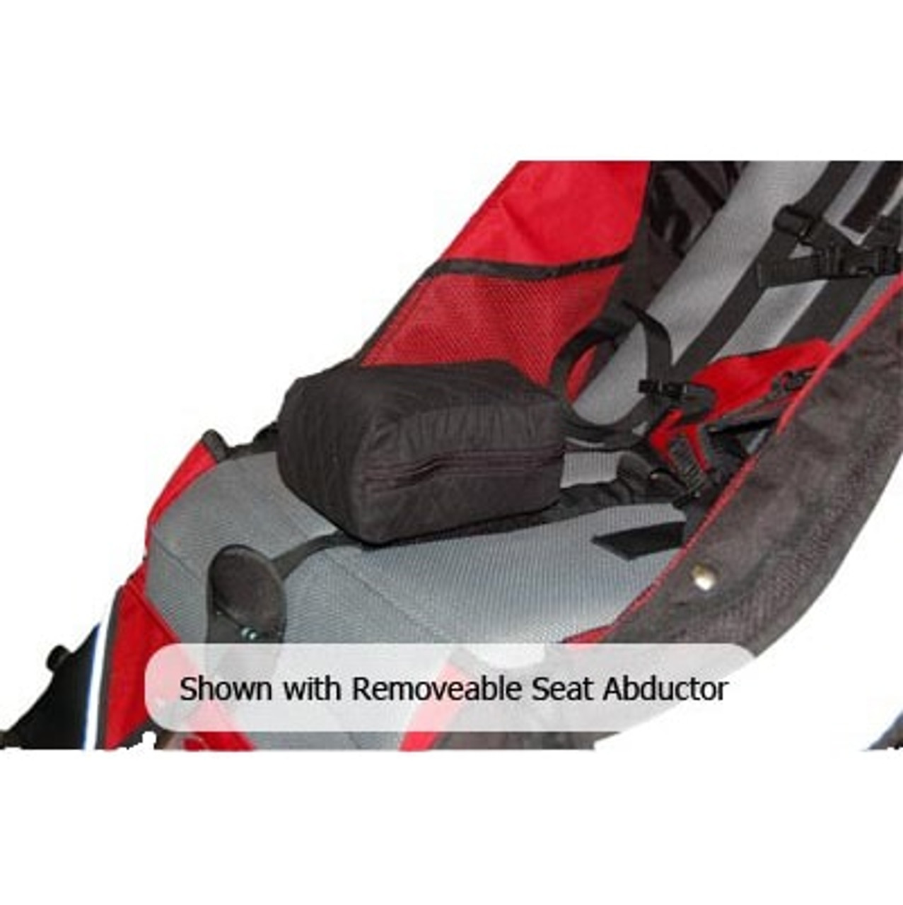 Adaptive Star ALA4R Axiom LASSEN 4 Indoor/Outdoor Mobility Push Chair, Red