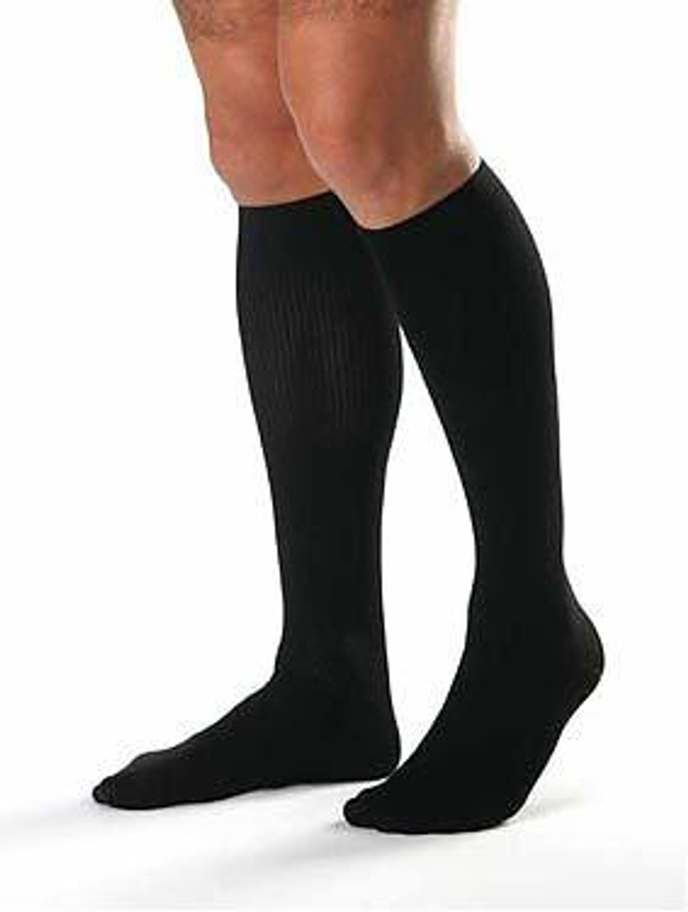 BSN 7521747 JOBST SOFTFIT OPAQUE KNEE HIGH CLOSED TOE, SIZE L, 20-30MMHG, CLASSIC BLACK PR/1