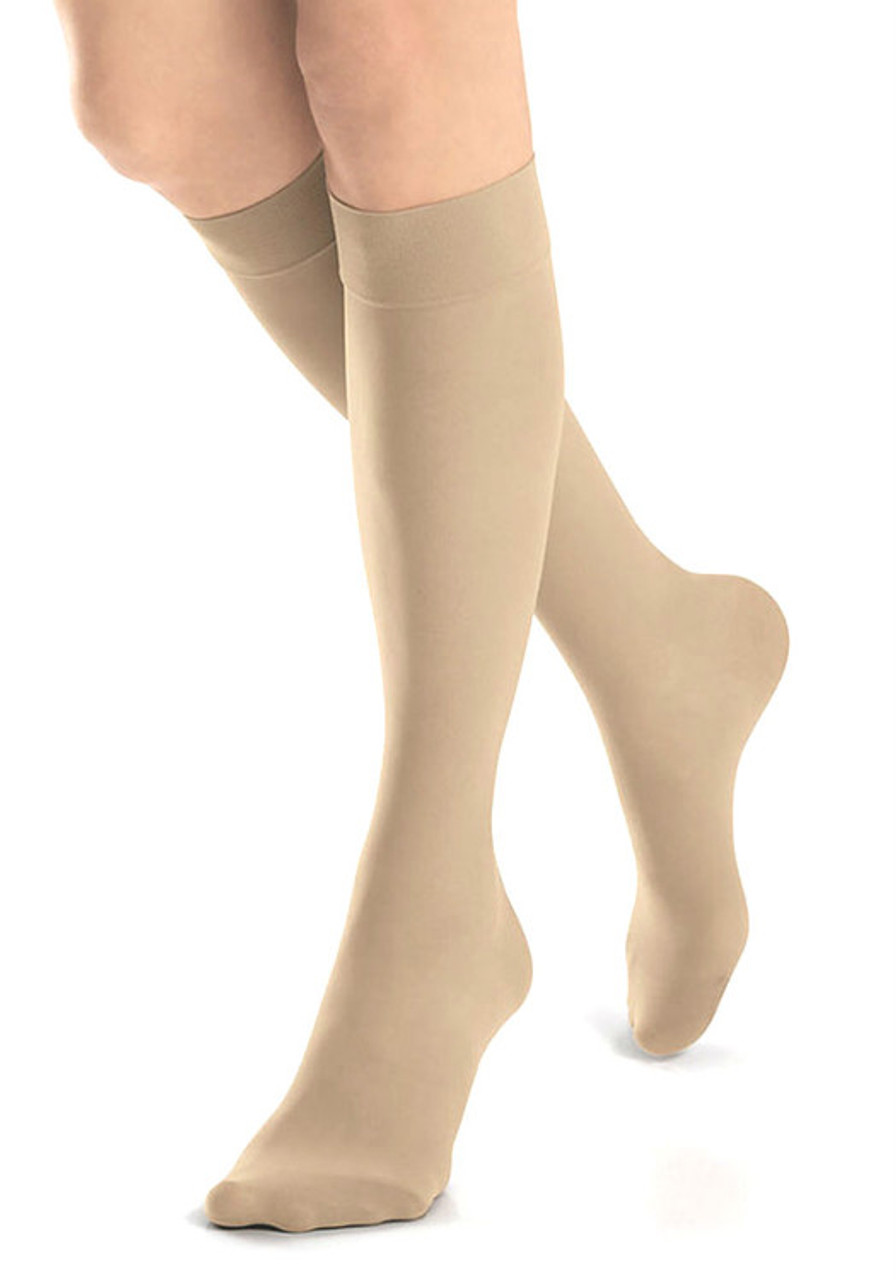 BSN 7522939 JOBST OPAQUE,KNEE HIGH SOFTFIT STOCKINGS CLOSED TOE,LARGE FULL CALF,30-40MMHG,NATURAL PR/1 (BSN 7522939)