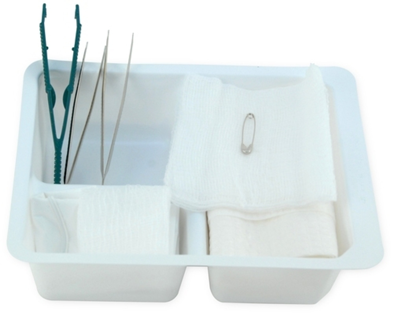 LSL-3019 Dressing Tray Basic with Lid, Sterile