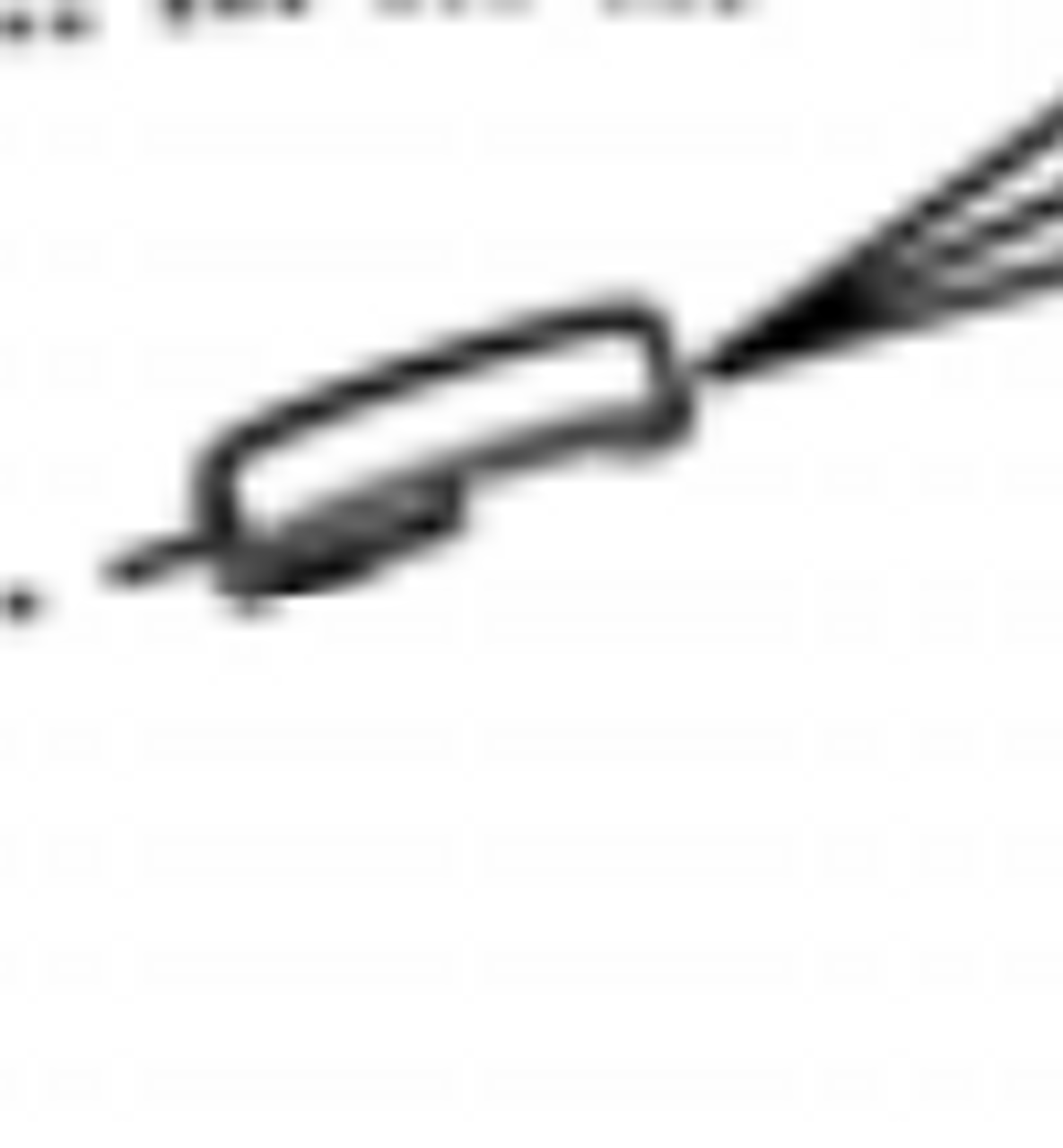 AMG A01-243 CABLE CLIP BLACK 1PR (AMG A01-243)