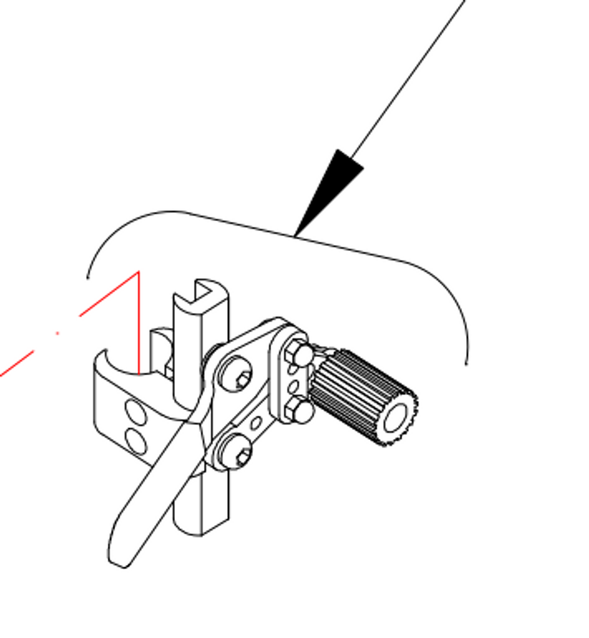 AMG B02-211 WHEEL LOCK ASSEMB.for LIGHT TC 1PR (AMG B02-211)