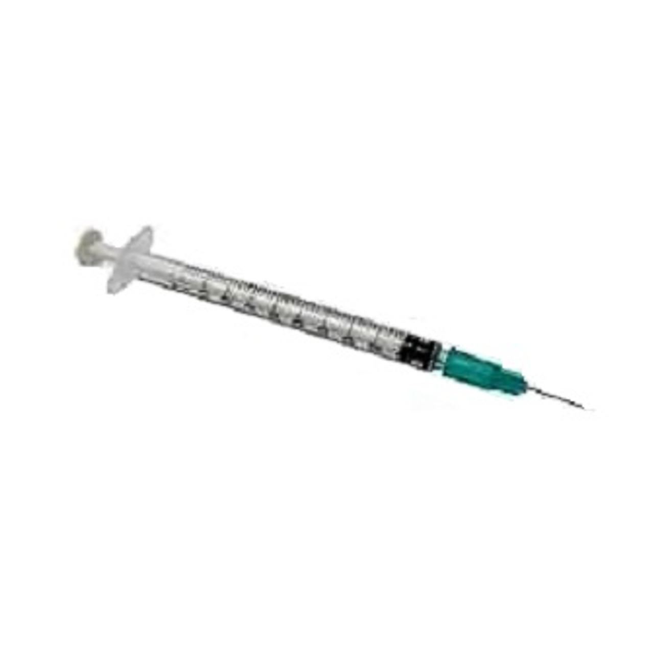 BD 309575 LUER-LOK 3cc Syringe with Needle ATTACHED CONVENTIONAL Green 21 G x 25mm (1") 100/box