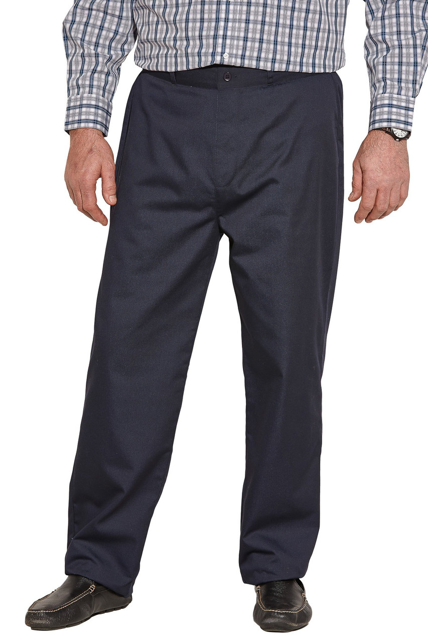 Ovidis 1-6001-88-3 Chino Pants for Men - Navy , Timmy , Adaptive Clothing , XL