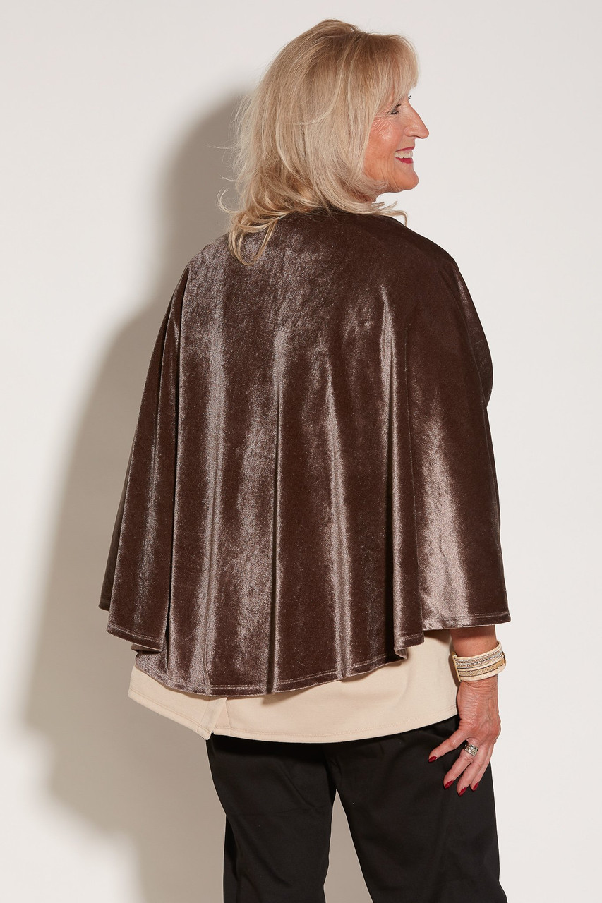 Ovidis 2-8001-12-9 Velvety Shawl - Bronze, Women, Adaptive Clothing, O/S